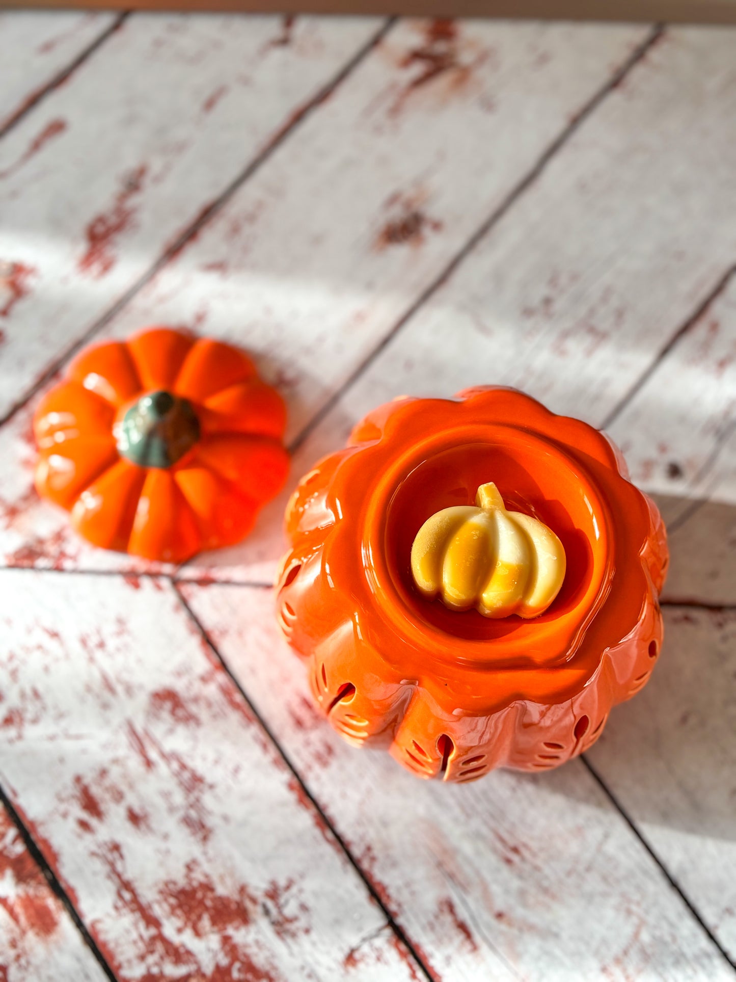 Brûleur citrouille orange