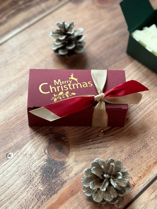 Boîte de noël fondants parfumés grand format