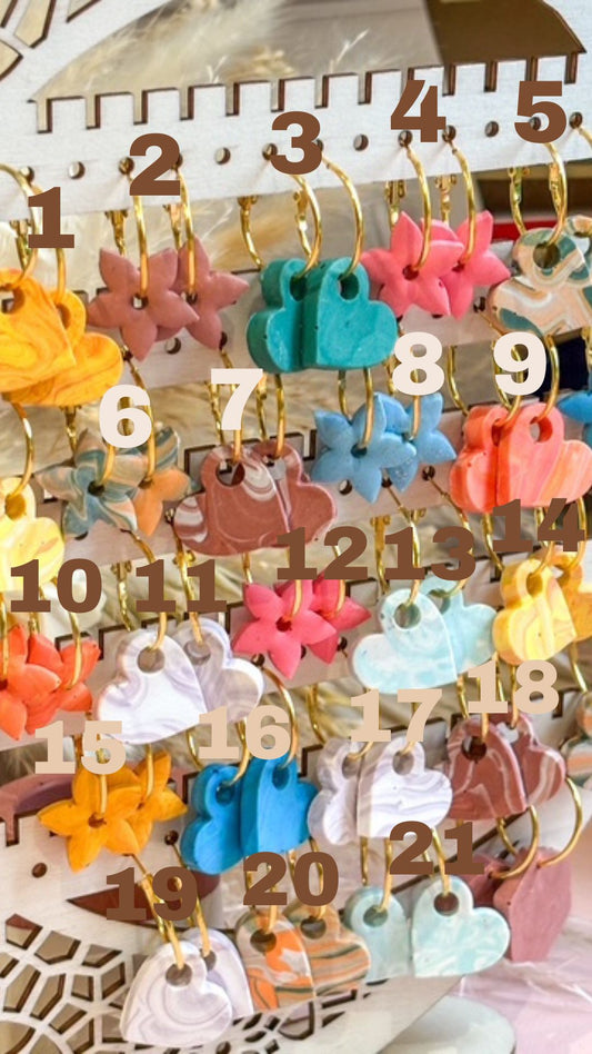 Boucles d’oreilles fleurs