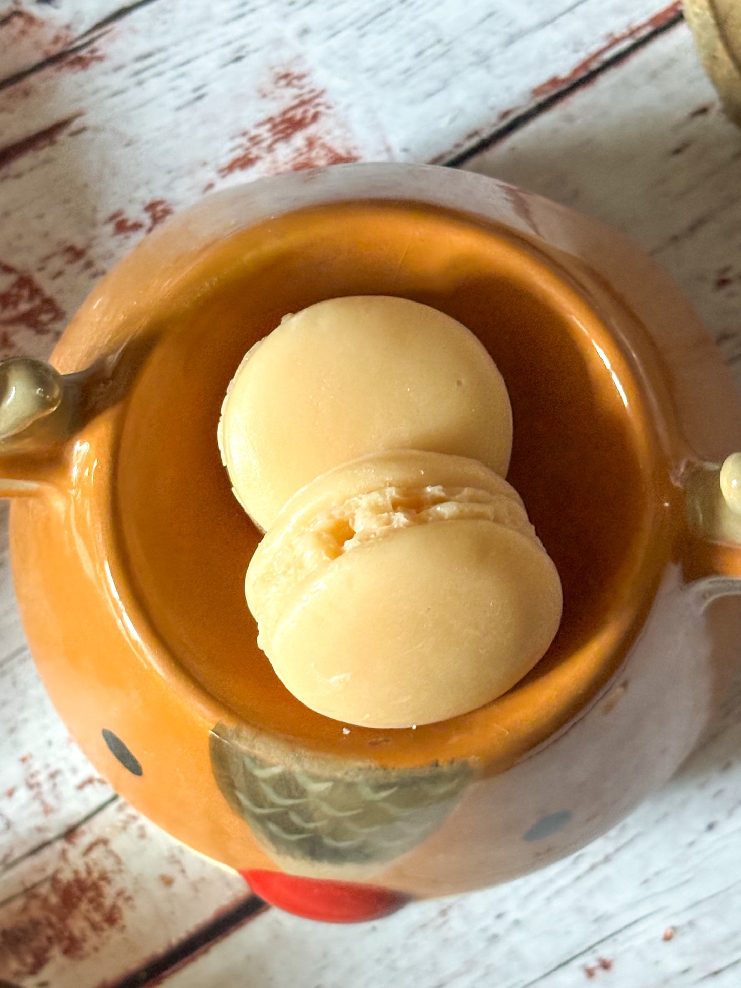 Macarons vanillés fondants