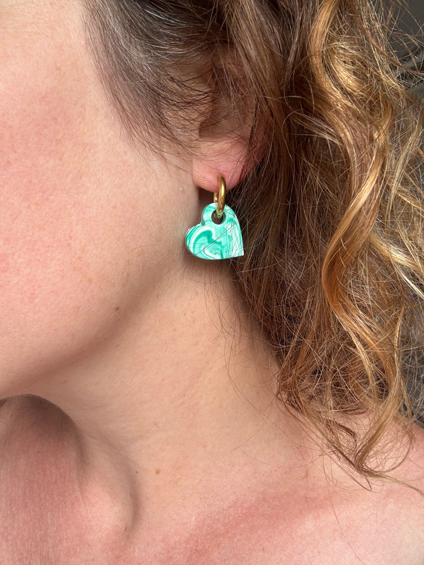 Boucles d’oreilles cœur