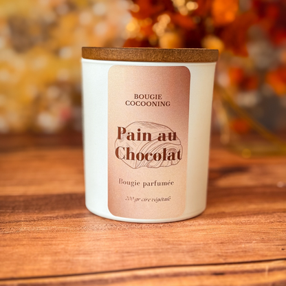 Bougie Cocooning "Cocon d'Automne" 200g de réconfort