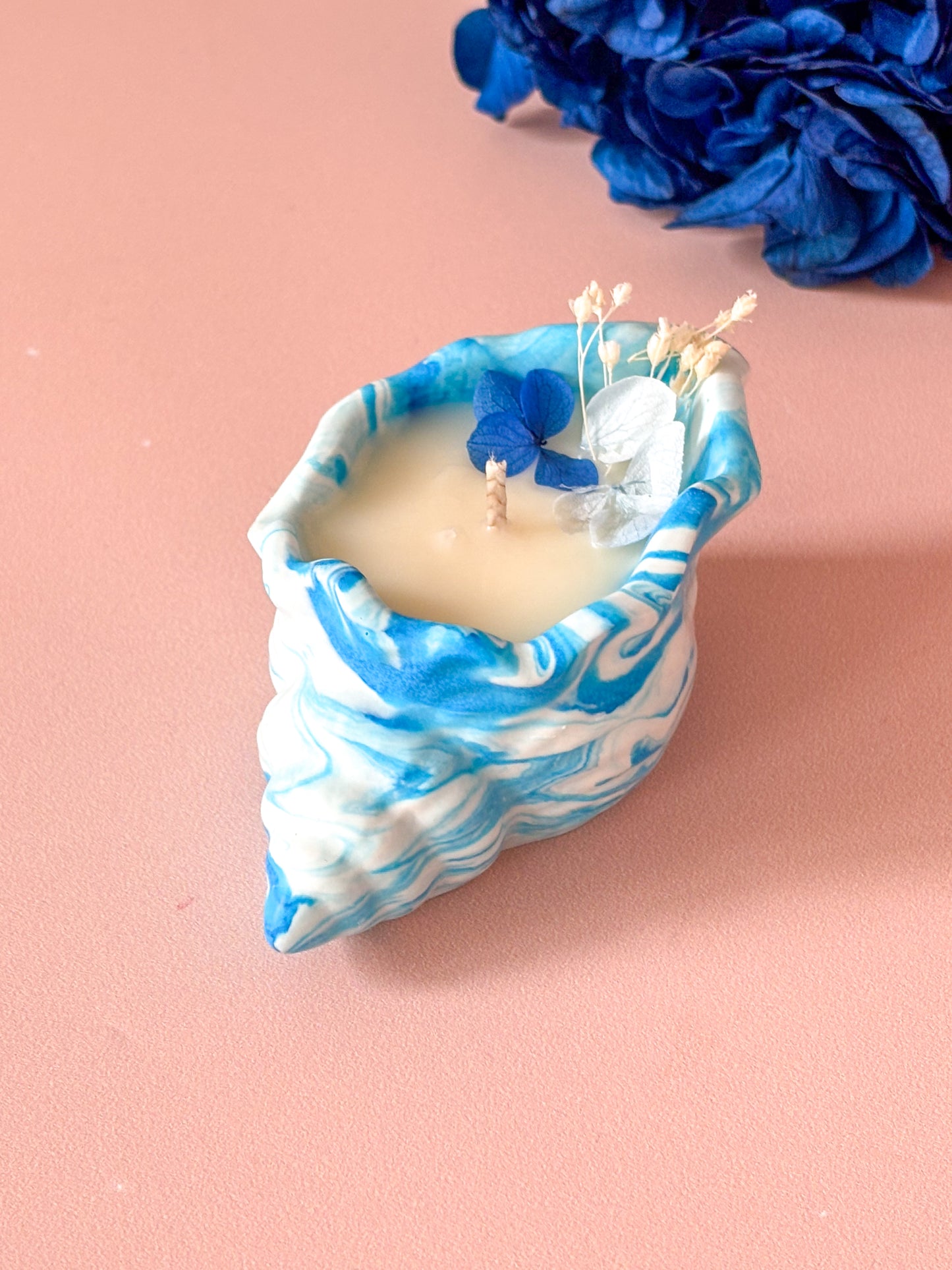 Bougie Coquillage