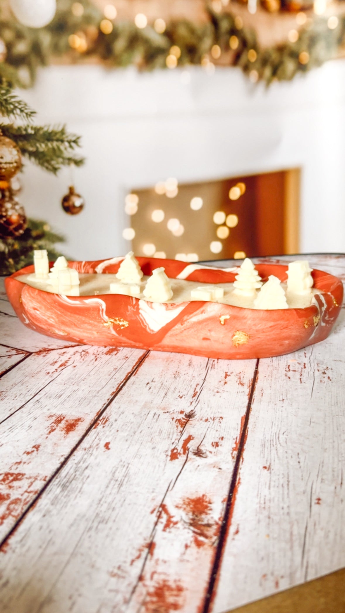 Bougie centre de table