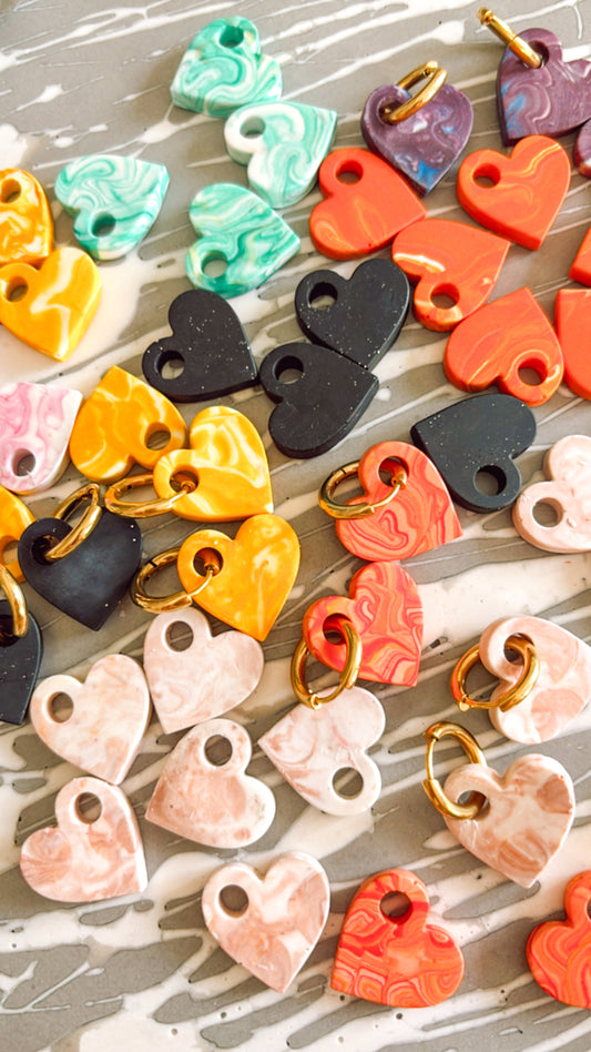 Boucles d’oreilles cœur