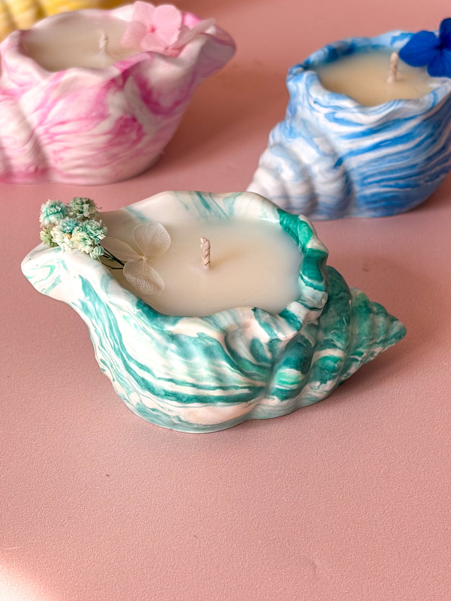 Bougie Coquillage