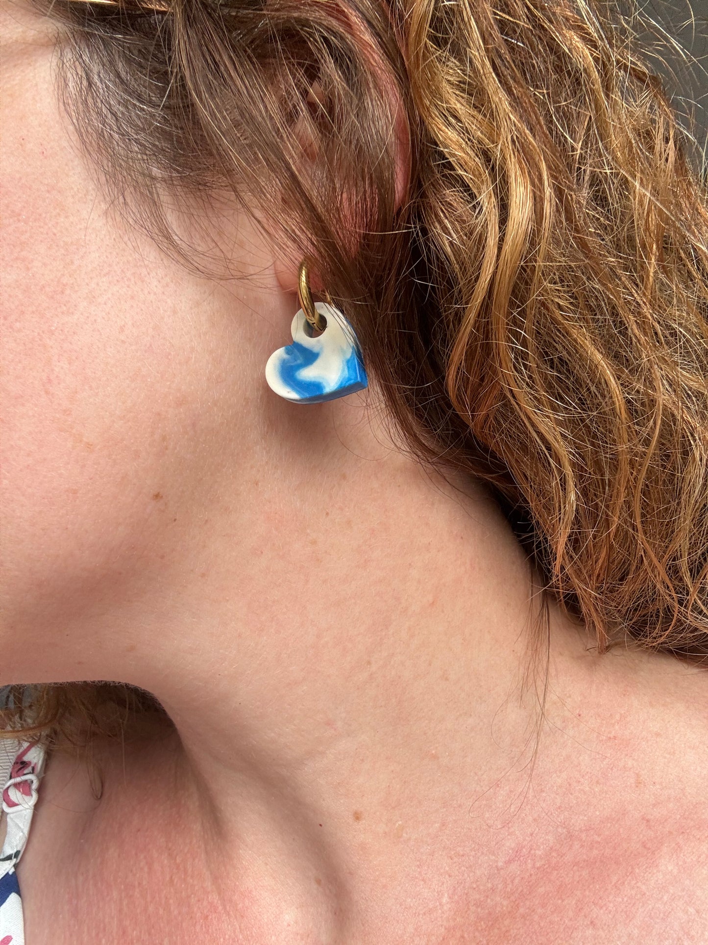 Boucles d’oreilles cœur