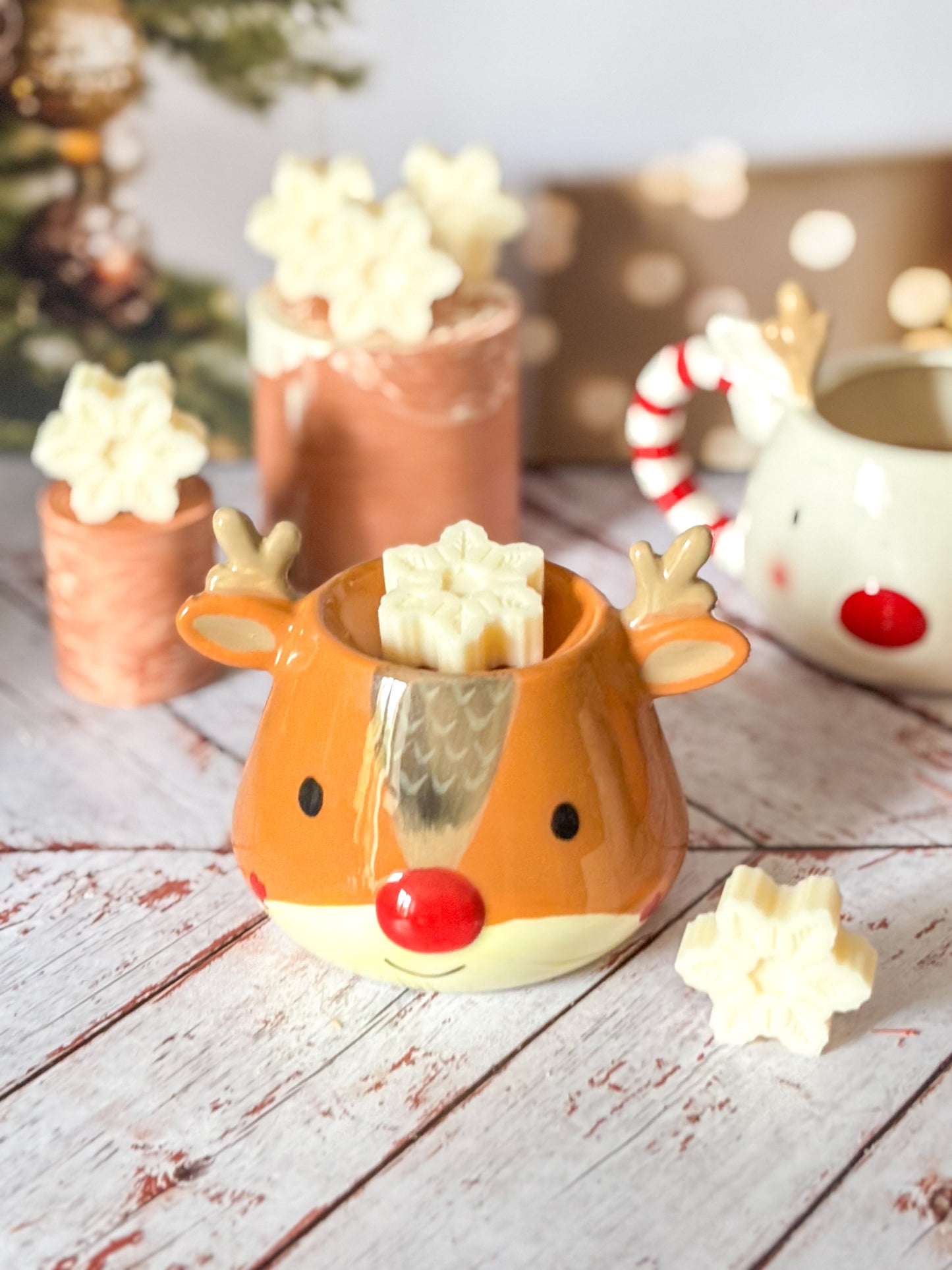 Flocons fondants avec 3 parfums au choix