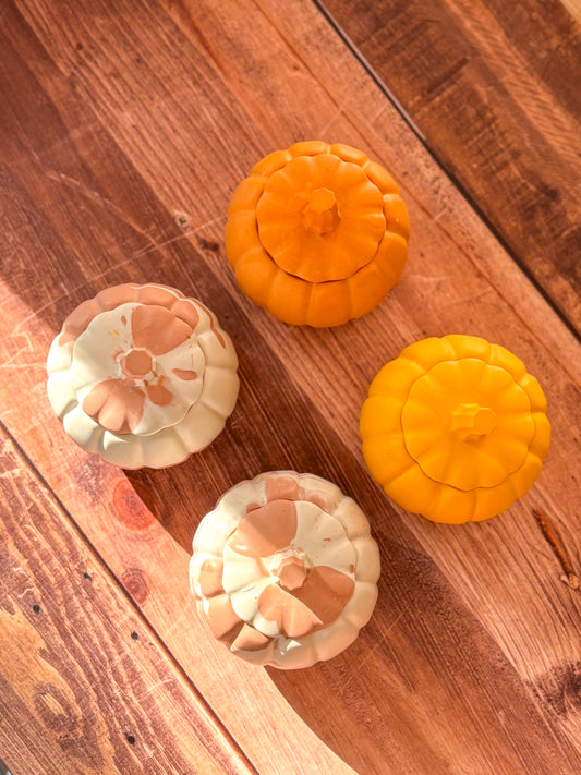 Automne - Bougie citrouille
