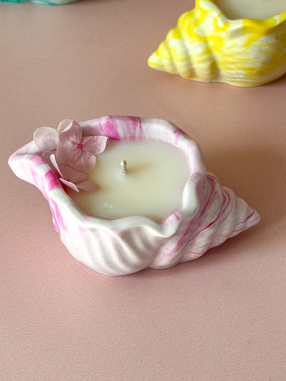 Bougie Coquillage