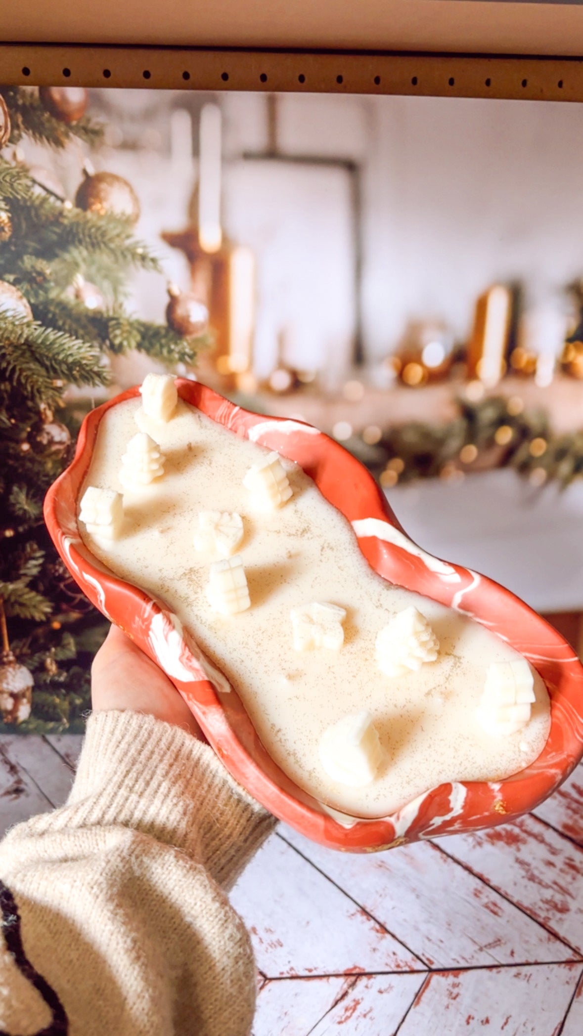 Bougie centre de table