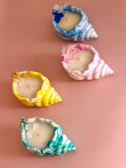 Bougie Coquillage
