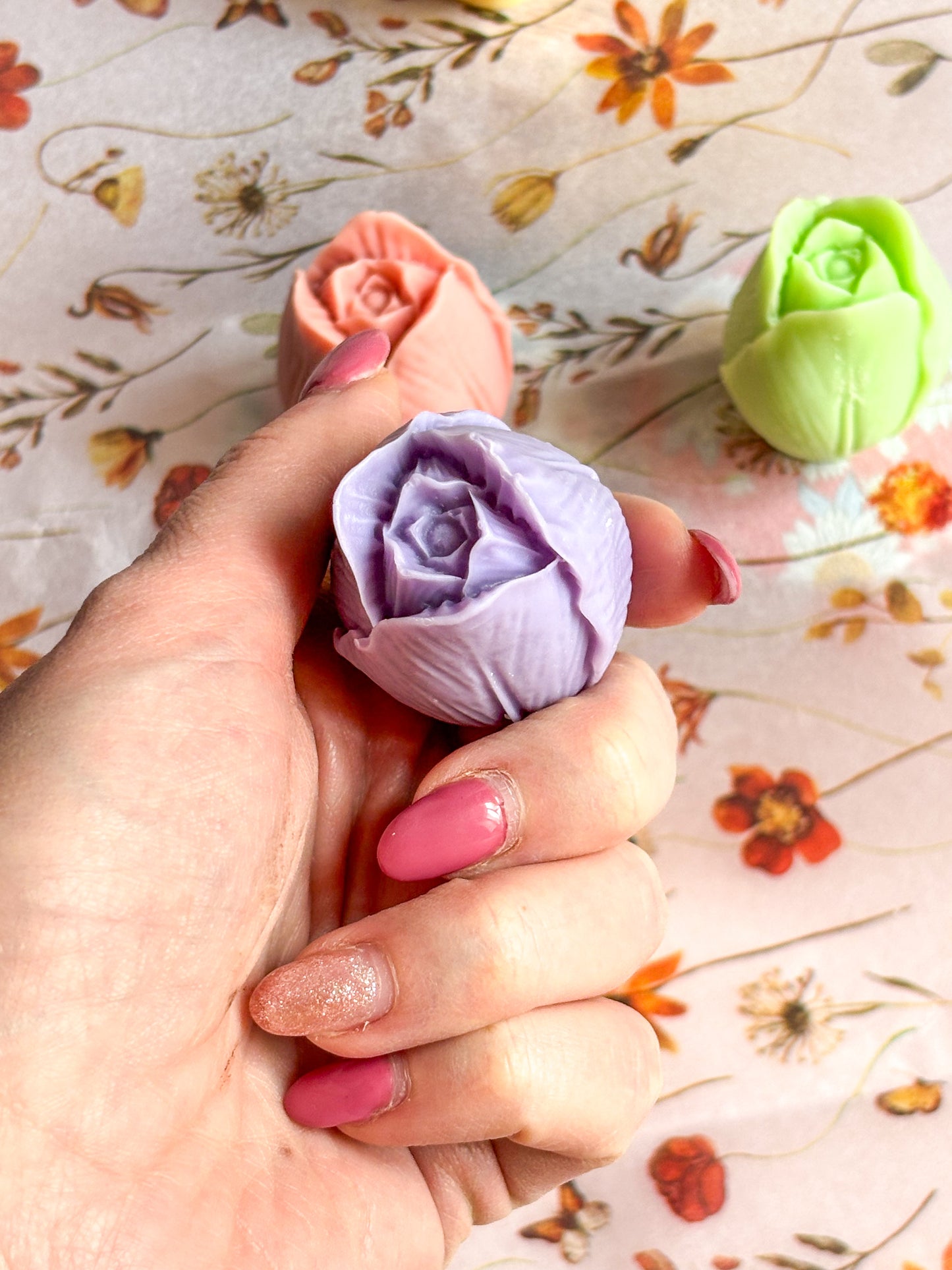 Fondants duo tulipes - DESTOCKAGE parfum printemps
