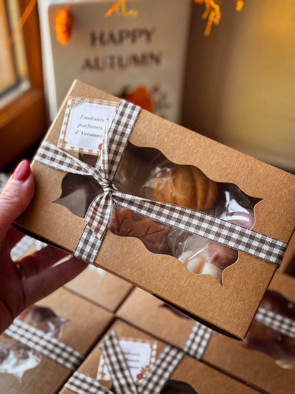 Coffret d'automne - 6 gros fondants réconfortants