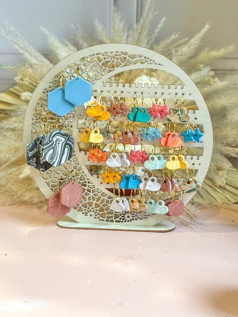 Boucles d’oreilles fleurs