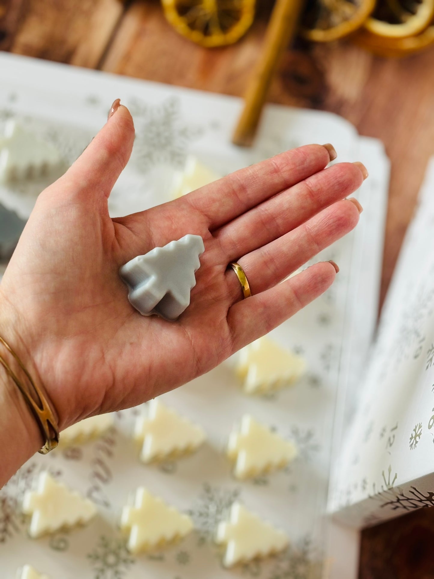 Calendrier de l'avent Blanc et argenté