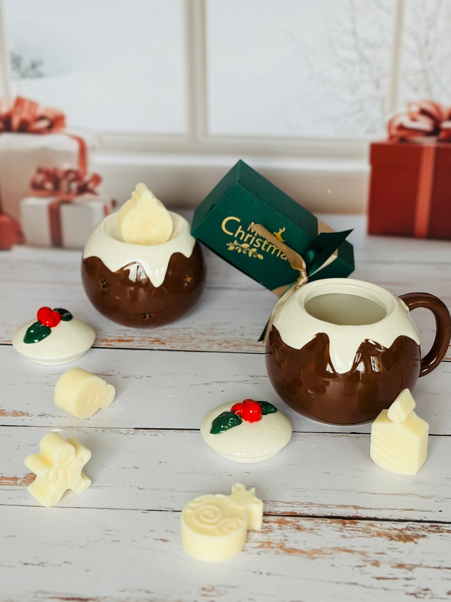 Coffret Pudding + 1 boite de grand fondants