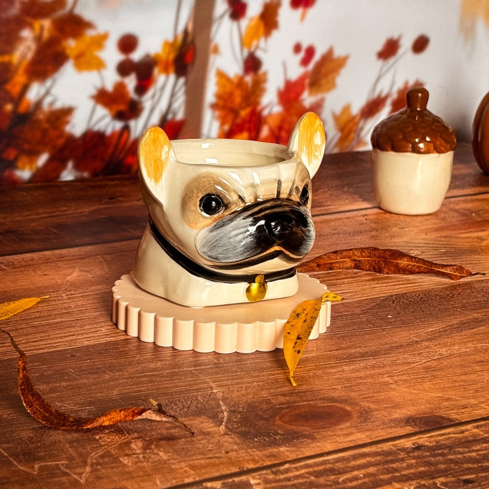 Bougie bouledogue (125g) - Parfum au choix | Édition limitée