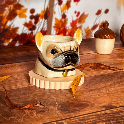Bougie bouledogue (125g) - Parfum au choix | Édition limitée