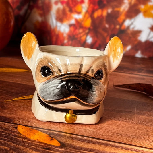 Bougie bouledogue (125g) - Parfum au choix | Édition limitée