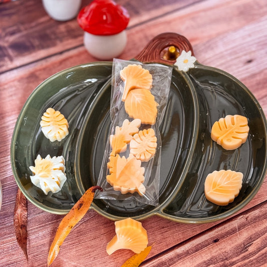 Fondants d'Automne en Forme de Feuilles