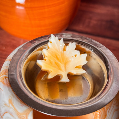 Fondants d'Automne en Forme de Feuilles