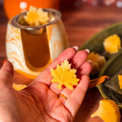 Fondants d'Automne en Forme de Feuilles