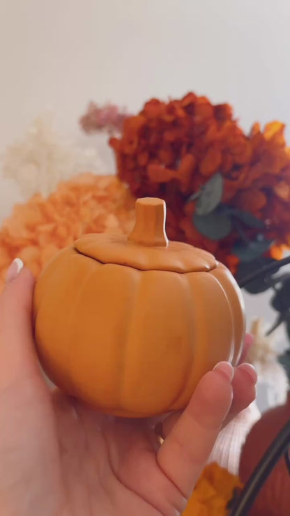 Automne - Bougie citrouille
